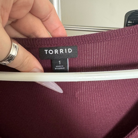 Torrid 1X Short Sleeve Dress with pockets - Picture 5 of 5